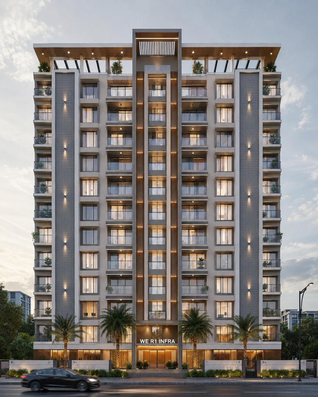 Project in Chinchwad — image from the WeR1 Infra company profile